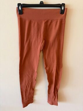 LA image Rust Orange/Terracotta Leggings Size M
